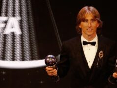 Луку Модрича признали лучшим игроком матча Чехии против Хорватии