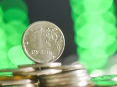 Реальный эффективный курс рубля в апреле вырос на 34 процента