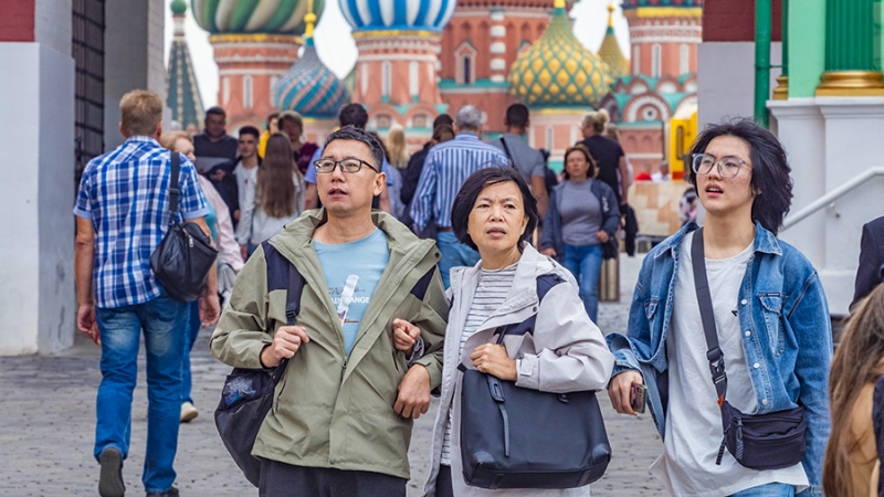 Свыше 7 млн туристов посетили Москву за лето