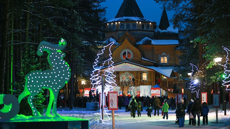 В России спрос на туры в гости к Деду Морозу в этом году стал рекордным
